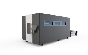 Аппарат лазерной резки листового металла 3000 W со сменными столами (закрытого типа)