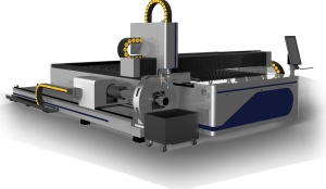 Аппарат лазерной резки листового металла и профильной трубы, 2 в 1 3000 W