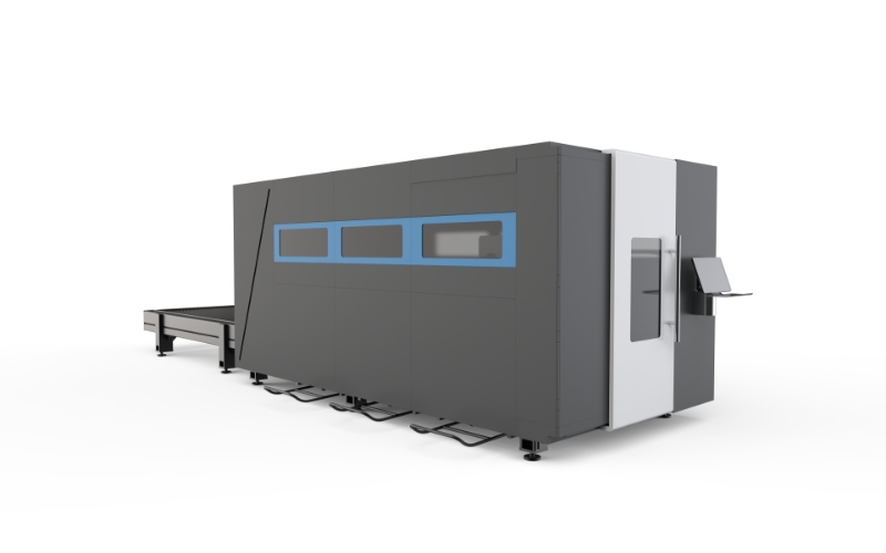 Аппарат лазерной резки листового металла 3000 W со сменными столами (закрытого типа)